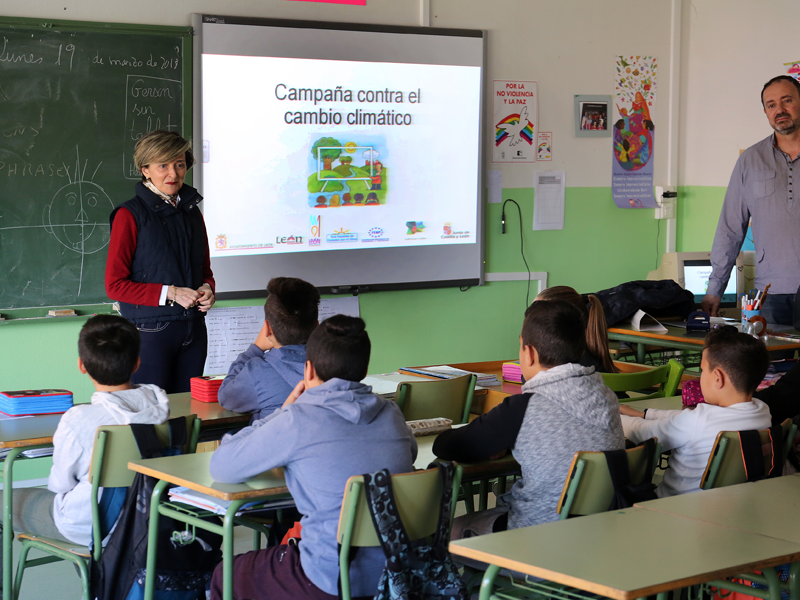 CAMPAÑA ESCOLAR CONTRA EL CAMBIO CLIMÁTICO